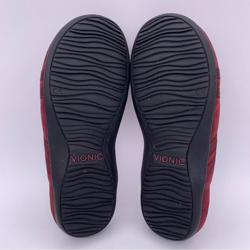 Vionic Claire Suede Slip On Mules Casual Flat Women Shoes - Size: 6 - Picture 12 of 14